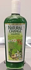 Natural Change Shampoo Herbal Solution's Health  500mL / 16.9 fl oz Hecho Mexico