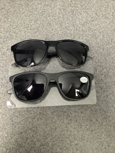 Meyewear Sunglasses Black Matte & Gloss +1.50 2pk M51B - 第 1/4 張圖片
