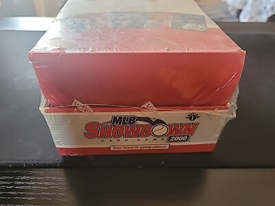 2000 MLB Showdown Draft Pack Sealed Deck Box 1st edition WOTC Card Game 