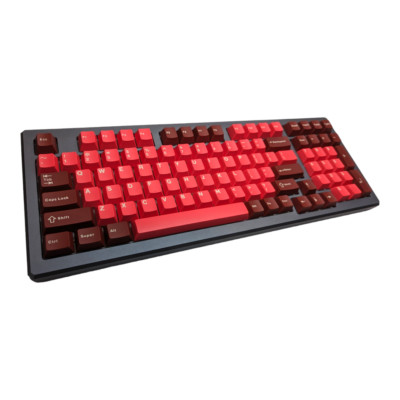 Crimson Star PBT Cherry MX Keycap Set 167 pcs Set For Mechanical Keyboards