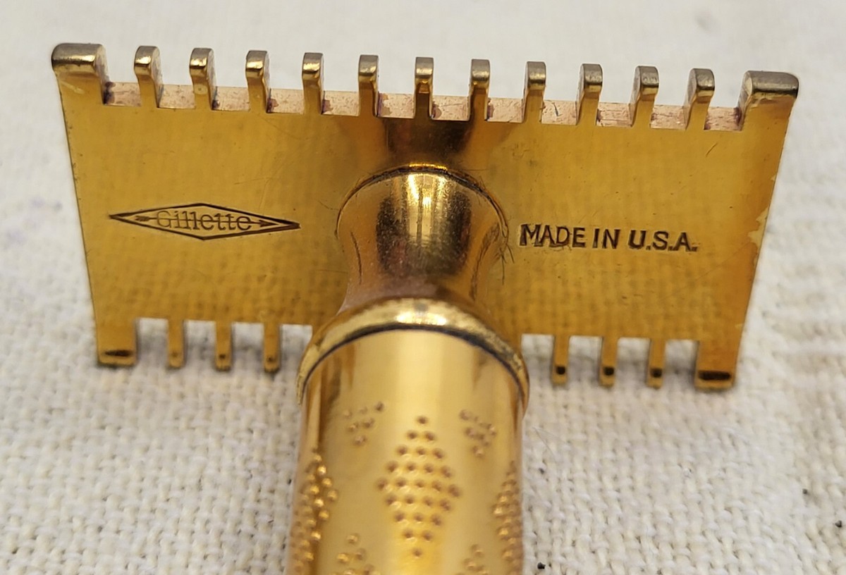 Vintage Gillette NEW Deluxe Criterion 1930 Set Case Bank Lacquer