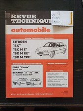 Revue technique Citroen BX