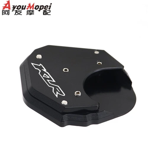 CNC Kickstand Side Stand Enlarge Enlarge Pad For Kawasaki KLR 650 2008-2023 - Picture 9 of 11