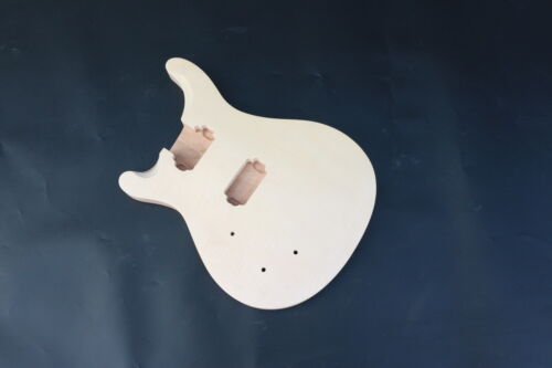Left hand Guitar Body Mahogany+ Flame Maple Diy Guitar Project - Picture 8 of 9