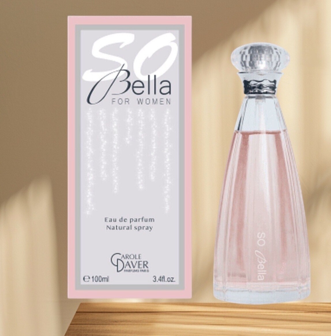Parfum Femme Carole Daver So Beautiful 100 Ml - Paris - Neuf Sous Cellophane