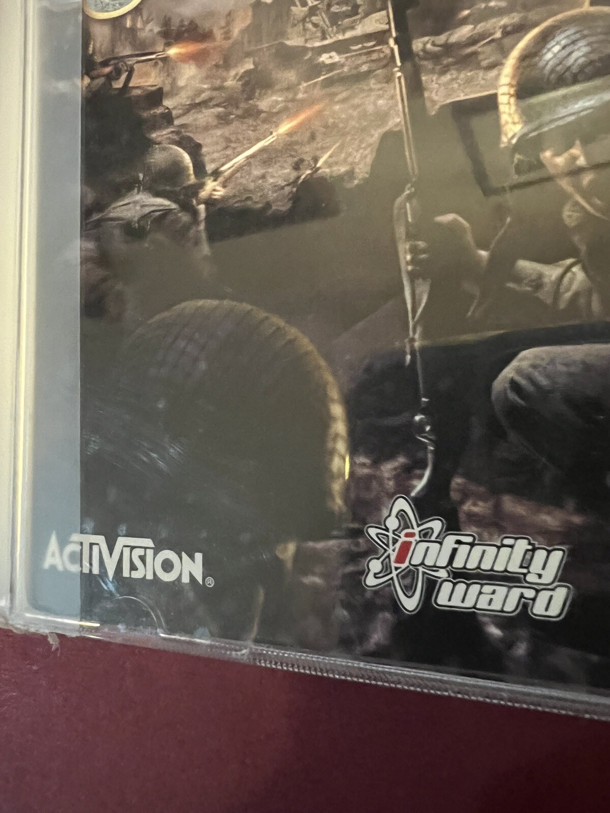 CALL OF DUTY PC CD ROM 2003 ACTIVISION 2 DISCS INSTRUTION FREE MEDIA ...