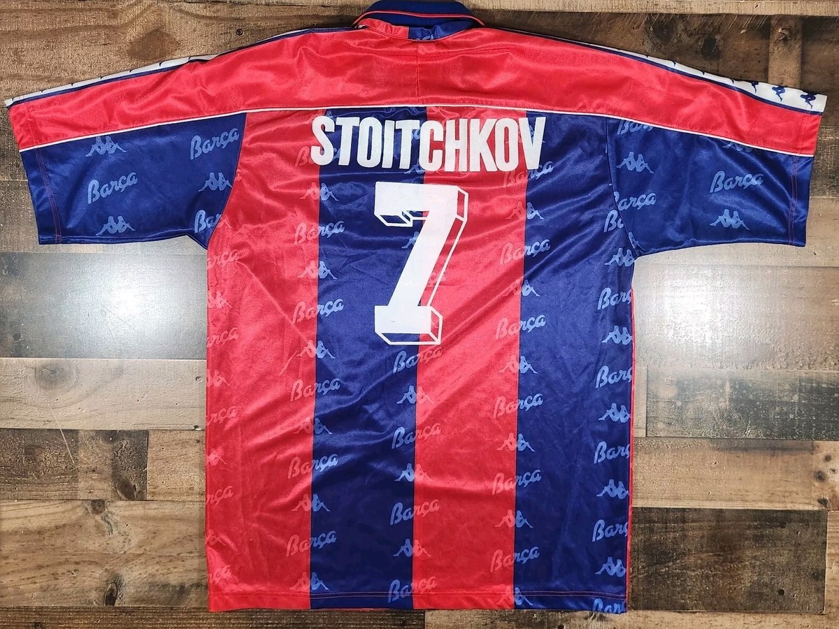 Vintage 90s Kappa 95/97 Barcelona Soccer Jersey Men Medium Vintage 90s Kappa 95/97 Barcelona Soccer Jersey Men Medium