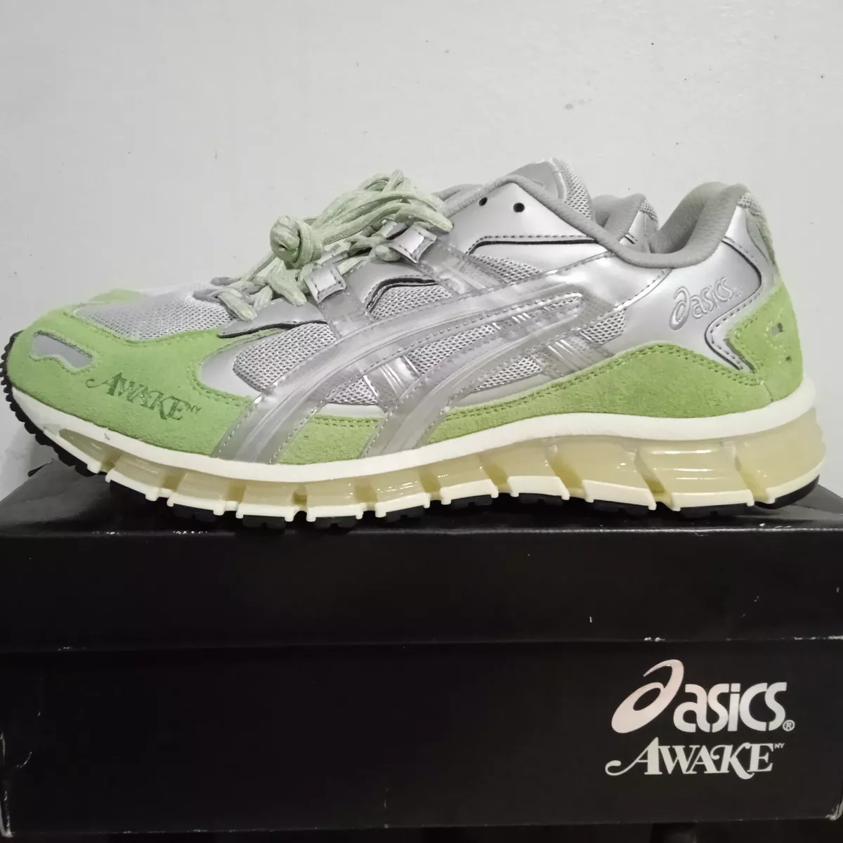 Asics NY Gel-Kayano 360 silver/green eBay