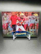 2023 Panini Luminance BLUE PRIZM PARALLEL Zay Flowers Rookie RC Card #183 - /150