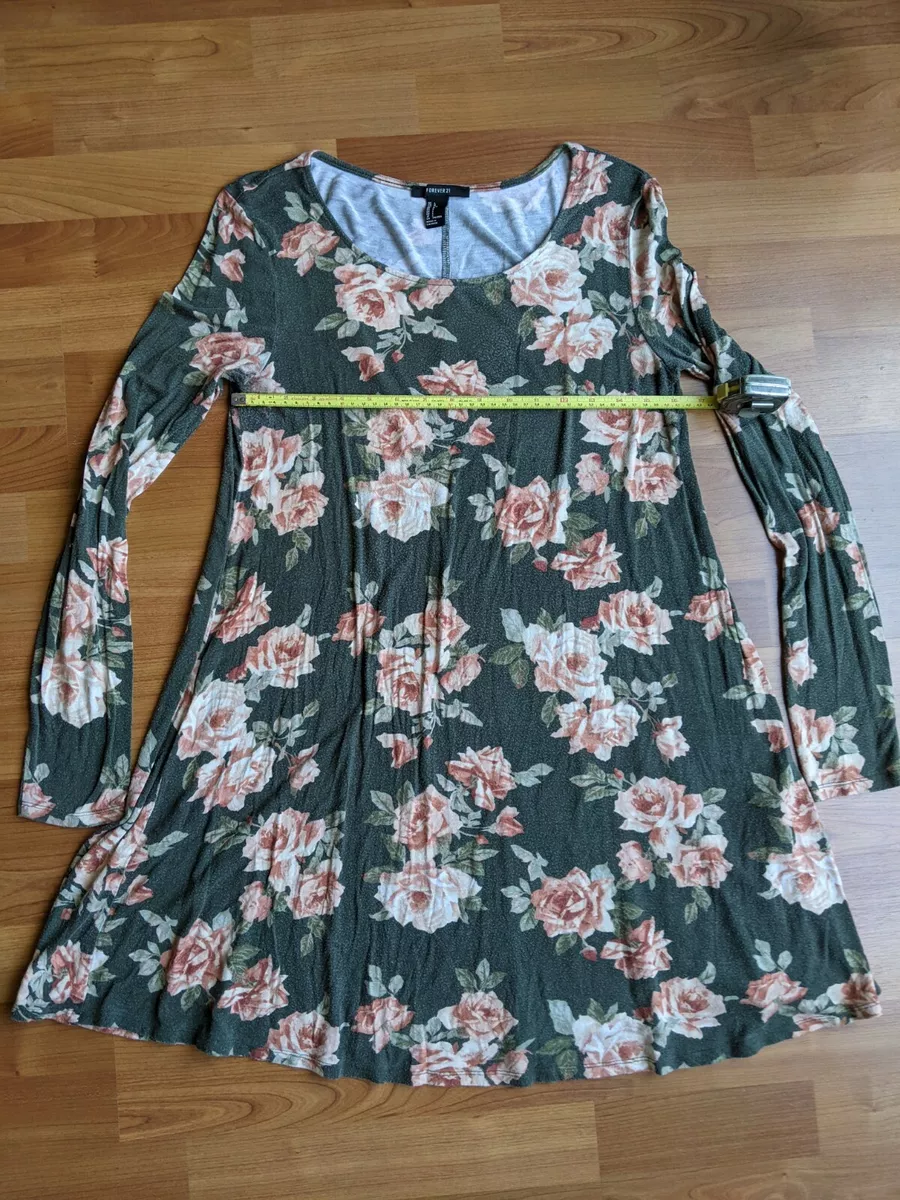 Floral dress cheap forever 21