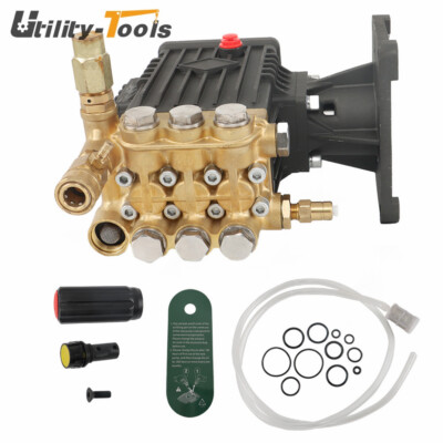 #ad 4 GPM Pressure Washer Pump Power Washer Pump 1quot; Shaft Horizontal 4400PSI $151.87