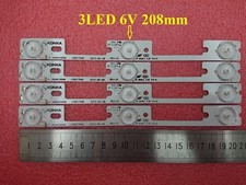 10set=40 PCS 3LED 6V 208mm LED strip for KONK...
