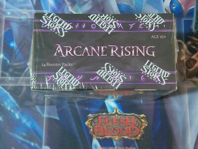 Flesh and Blood Arcane Rising Alpha First (1st) Edition Booster Box Sealed  FAB | eBay