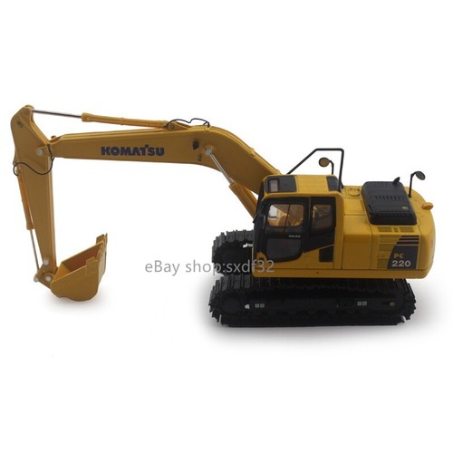 1/50 KOMASTU PC220 Tracked Excavator Hook Vehicles Excavator Truck Diecast Model - Picture 6 of 8