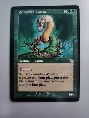 best wurm cards mtg The 5 green for #commander released in 2025 #mtgcommander #mtg #magicthegathering #(This effect doesnt end at end of turn.) # MTG Penumbra Wurm Apocalypse 84/143