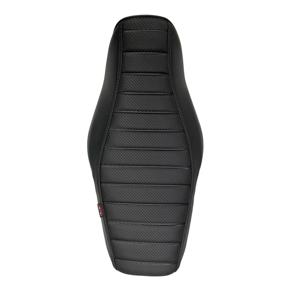 Honda grom 125 msx125 sf 2017 2018 2019 2020 asientos planos completos puntada negra Foto 3 de 4