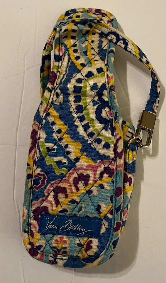 复古 VERA BRADLEY Capri 蓝色手机腕带保护壳 已退回 — 第 4/4 张图片