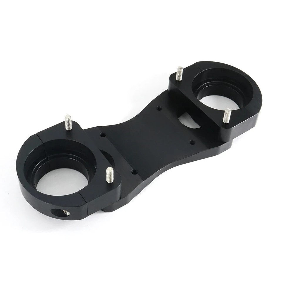 Xitomer Motorcycle Fork Brace For 2022-2024 KLR650 - CNC Aluminum Alloy, Black, Improves Handling
