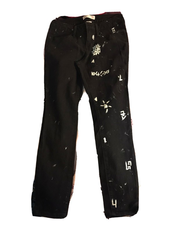 Absodeitly Custom Size 13 No Boundaries Skinny Jeans Black (L1)