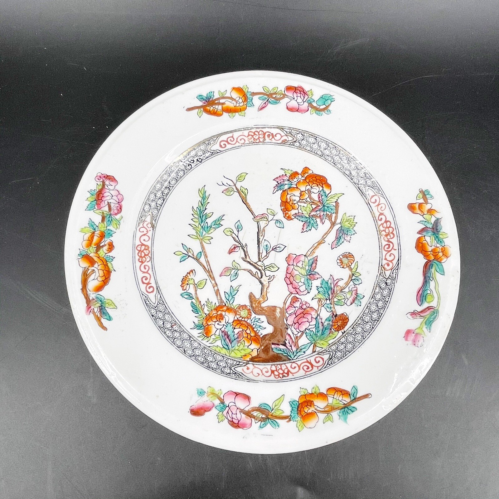 Vintage England China Pottery Indian Tree Pattern 9