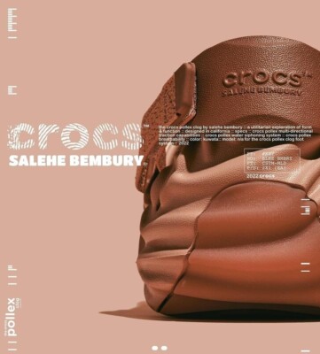 Crocs x Salehe Bembury Pollex Clog - Kuwata Red/Orange Size 12 | eBay