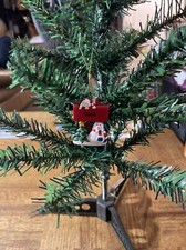 Kurt Adler Snowman Christmas Tree Name Ornament Tina