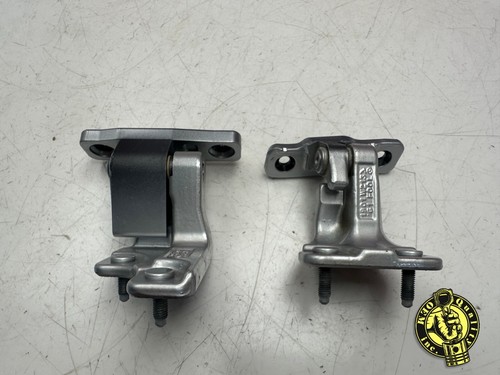 2019-2023 MERCEDES AMG GT CLS E CLASS REAR LEFT DOOR HINGES PAIR SILVER OEM 33k - Picture 5 of 6