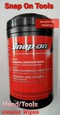 Snap On Tools  Wipes Hand and Tools Cleaner WOD5020 60 Towels 9" X 12" NEW !!!!!