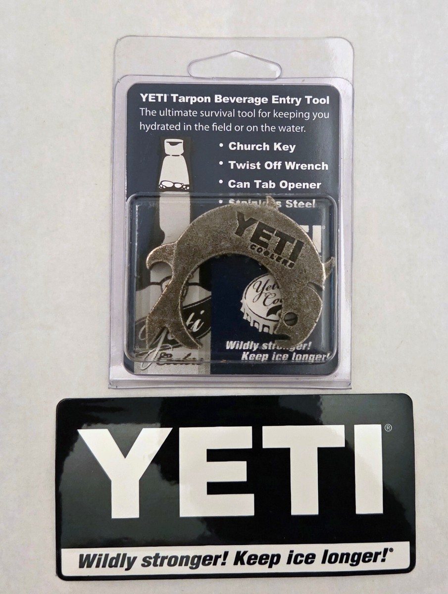 Keychain Yeti Can Opener Rip N' Sip USA Bottle Opener For YETI
