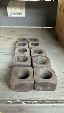1 X 8 SAE Square Nut Heavy Duty Track Nut Lot Of 10