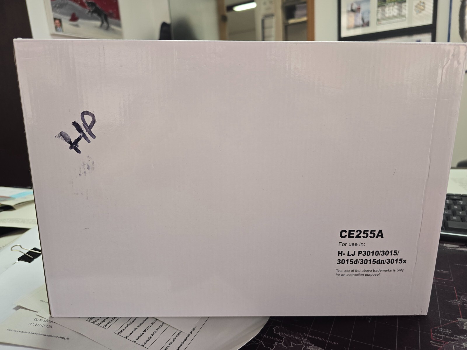 Toner CE255A 55A per HP LaserJet 500 MFP M525 M525c M525dn P3015 P3015DN P3010