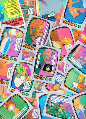 1990 TOPPS THE SIMPSONS BULK LOT SET CARD [PICK FROM DROP DOWN MENU] UK SERIES