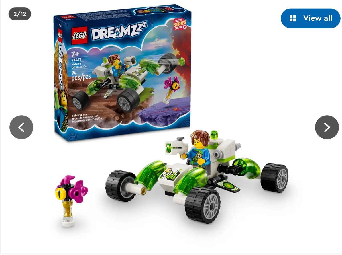 礼真琴/Energy PREMIUM SERIES New LEGO Dreamzzz - Mateo's off-road car [ 71471 ] 94 PCS