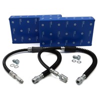 2X Delphi Bremsschlauch FüR VW Golf 5 6 Touran Audi A3 8P Leon Octavia 2 Vorne