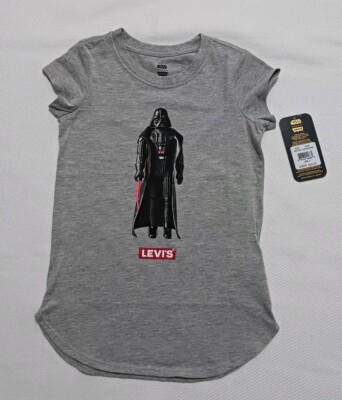 BRAND NEW Levi's X Star Wars Darth Vader Signature Graphic Shirt Sz .Small 