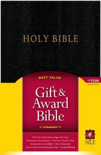 Gift and Award Bible-Nlt (Rilegato in ecopelle)