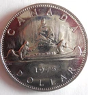 1975 CANADA DOLLAR - AU/UNC PROOF LIKE - Excellent Coin - Lot #J11