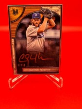 2025 Topps Museum Collection Framed Gold Ink Auto /10 Clayton Kershaw FMA-CK