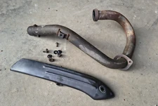 1995-2005 Yamaha Wolverine 350 Exhaust Head Pipe Header