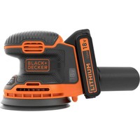 Black & Decker BDCROS18-QW Akku-Exzenterschleifer Inkl. Akku, Inkl. LadegeräT 18