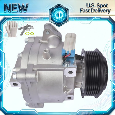 A/C AC Compressor w/ Clutch for Chevrolet Sonic Trax Buick Encore 2013-2021 1.4L