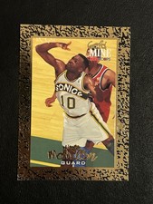 1995-96 NBA Hoops Gold Mine Nate McMillan #450 Seattle SuperSonics