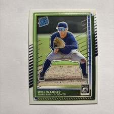 WILL WAGNER 2025 Donruss Optic #71 Toronto Blue Jays
