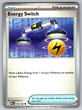 Energy Switch 115/132 Common Mega Evolution Pokemon Near Mint