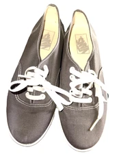 VANS Shoes Mens 6.5 Authentic Pewter Skater Casual