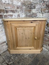Pine Corner Cupboard Freestanding