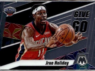 2019-20 Panini Mosaic #5 Jrue Holiday Give and Go