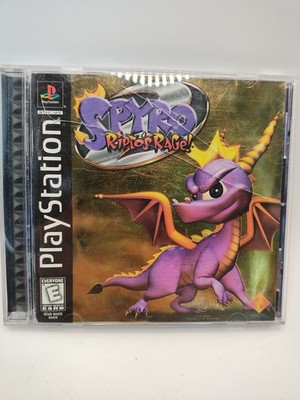 Spyro 2: Ripto's Rage Sony PlayStation 1 PS1 CIB Complete And Tested Gold Foil