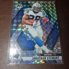 2025 Panini Mosaic Jonathan Stewart White Mosaic Prizm  Panthers  
