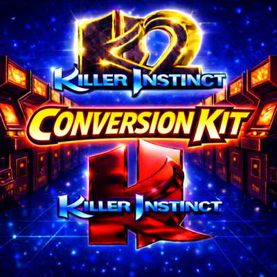 Killer Instinct 2 to KI1 conversion & upgrade kit KI KI2 EPROM boot ROM DOM SSD